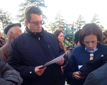 За сохранение рощи в микрорайоне Первомайский Иркутска выступил Андрей Лабыгин